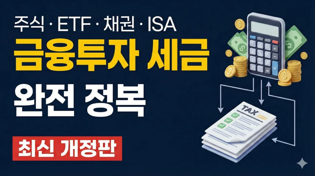 금융투자 세금