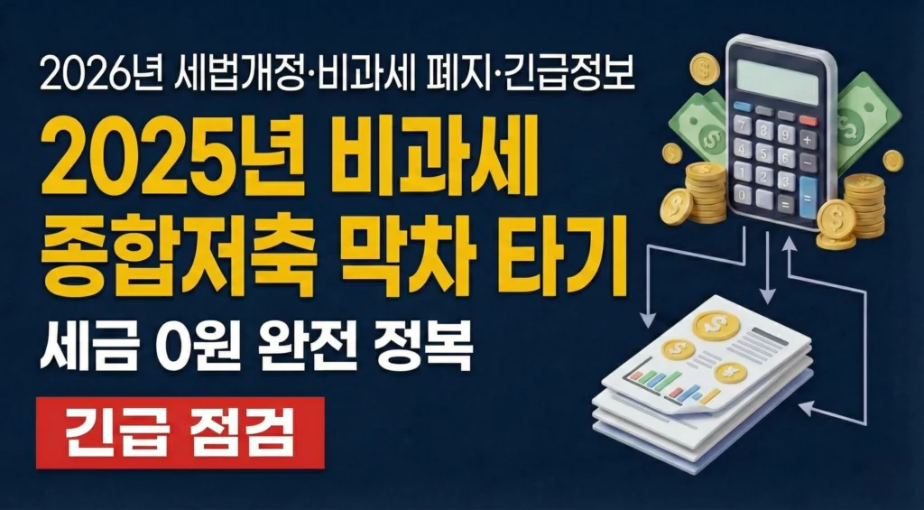 비과세 종합저축